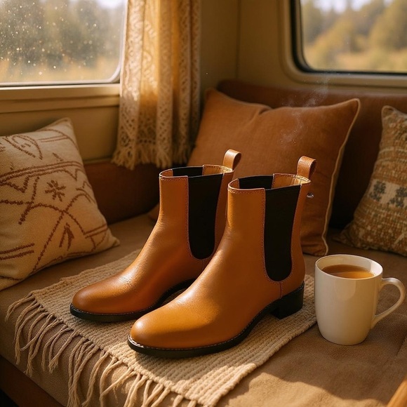 Cole Haan Evan Chelsea Boots - Comfortable & Stylish - Size 5 1/2 B - Picture 1 of 15